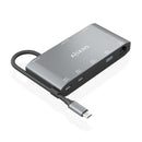 AISENS ASUC-8P010-GR base & duplicador de portas Com fios USB 3.2