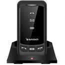 TELÉFONO MÓVIL SUNSTECH CELT25BK PARA PERSONAS MAYORES NEGRO
