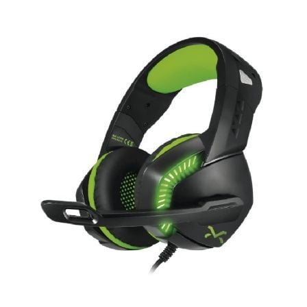 AURICULARES GAMING CON MICRÓFONO DROXIO LEYON JACK 3.5 USB 2.0 VE