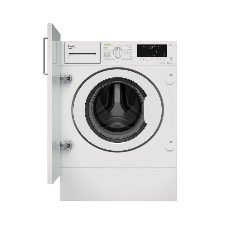 Beko HITV 8734 B0BTR máquina de lavar e secar Independente Carreg