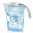 PACK JARRA FILTRANTE LAICA STREAM ALKAWATER 2.3L BLANCA JARRA + 1