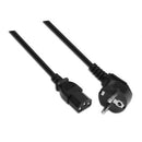 AISENS A132-0168 cabo de energia Preto 3 m CEE7/7 Acoplador C13