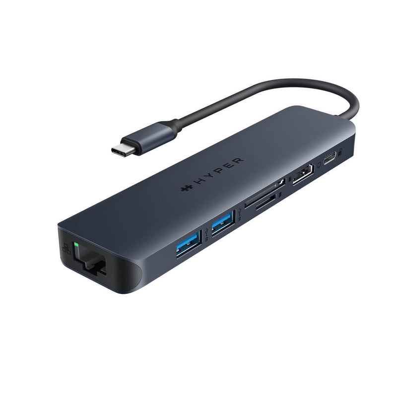 HYPER HYPERDRIVE ECOSMART GEN.2 UNIVERSAL USB-C 7-IN-1 HUB W 100