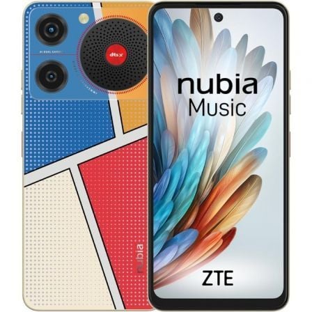 SMARTPHONE ZTE NUBIA MUSIC POP ART 4GB 128GB 6.6"