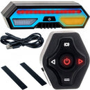 LUZ LED P/ BICICLETA À PROVA DE´ÁGUA C/INDICADORES DE DIREÇÃO