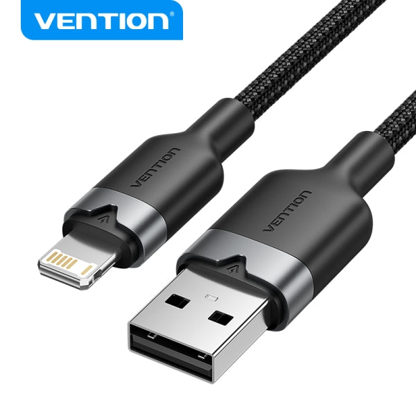 CABLE USB LIGHTNING VENTION LANBH USB MACHO - LIGHTNING MACHO 480