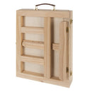 CONJUNTO DE PINTURA COM CAVALETE DE MESA ESTIRADOR