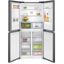 FRIGORÍFICO AMERICANO BOSCH KMC85LBEA NO FROST PORTAS VIDRO PRETO