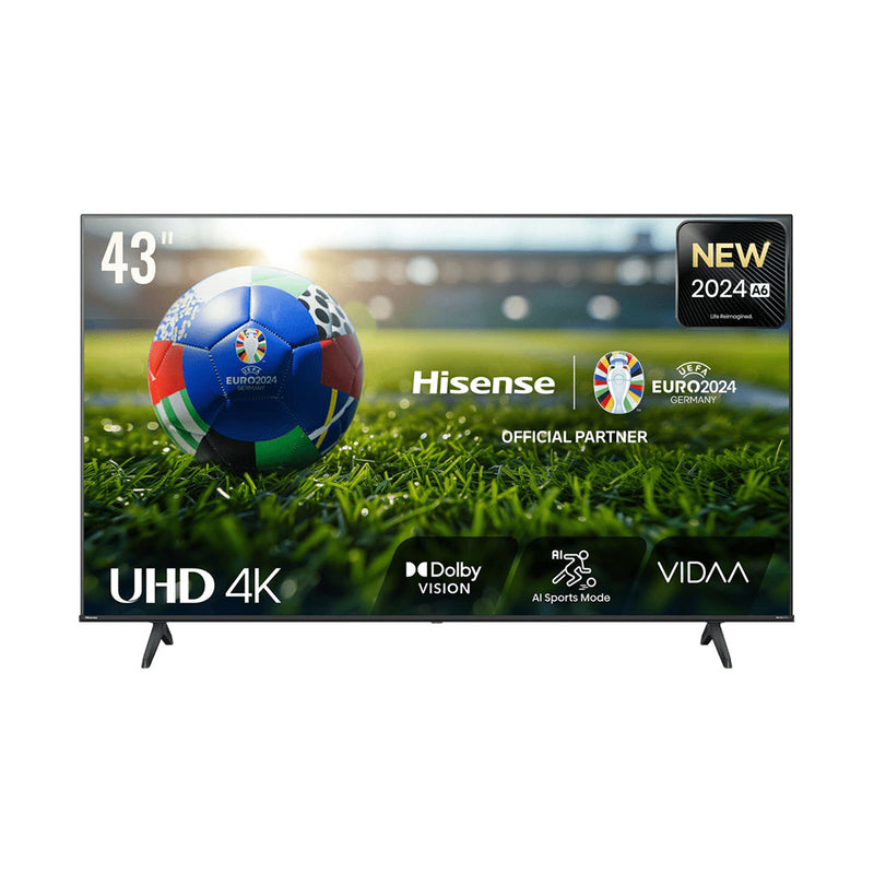 Hisense 43A6N TV 109,2 cm (43") 4K Ultra HD Smart TV Wi-Fi Preto