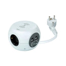 REGLETA SIMON 3 TOMAS+2XUSB A+2XUSB C 1.4M INALAMB