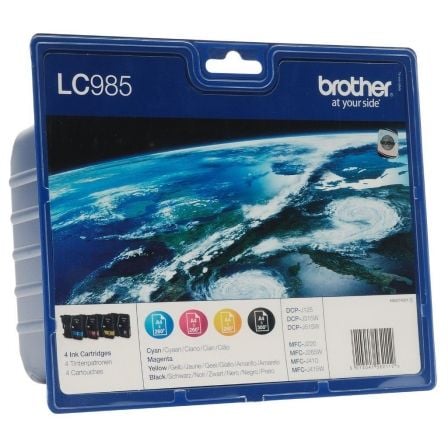 Brother LC-985VALBP tinteiro 4 unidade(s) Original Preto, Ciano,