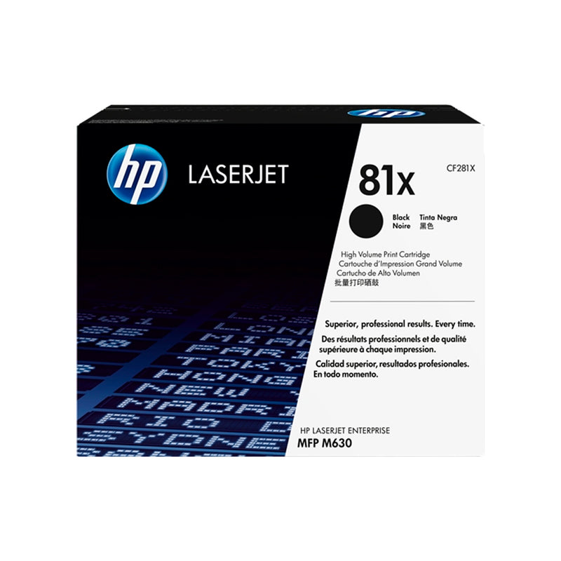 TONER ORIGINAL HP 81X HIGH YIELD PRETO