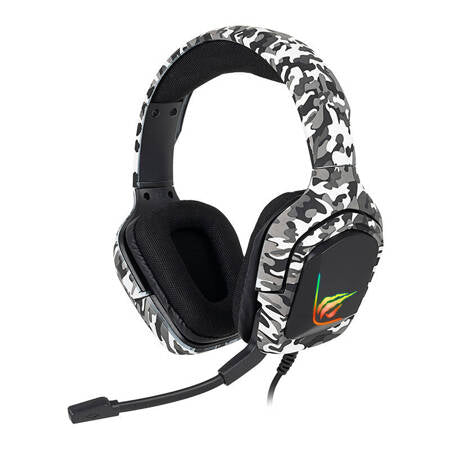 AUSCULTADORES PARA JOGOS HAVIT H653D CAMOUFLAGE BRANCO