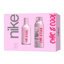 CONJUNTO DE COLÔNIA WOMAN CHIC & COOL 100 ML + DESODORANTE EM SPR