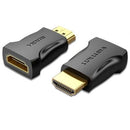 ADAPTADOR HDMI 4K VENTION AIMB0 HDMI MACHO A HDMI FÊMEA