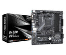 MOTHERBOARD ASROCK AM4 B450M PRO4 R2.0