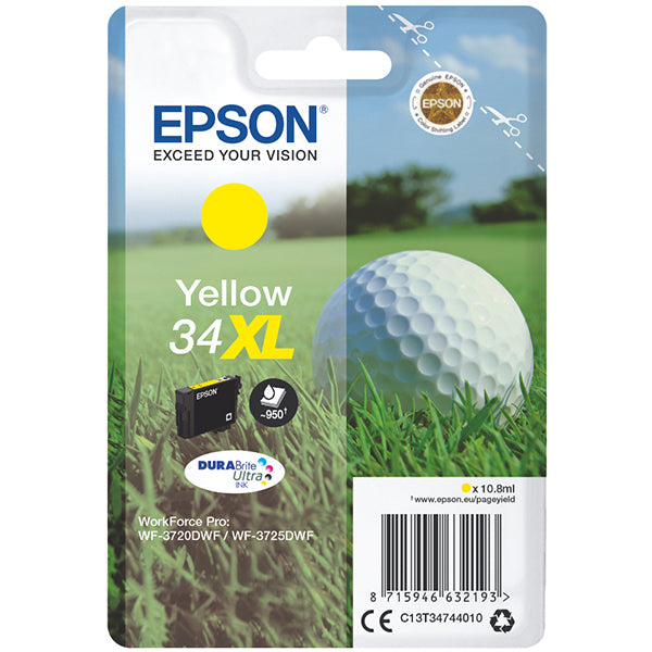Epson Golf ball C13T34744020 tinteiro 1 unidade(s) Original Rendi