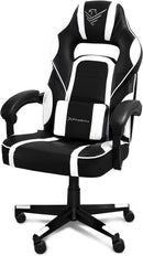 CADEIRA GAMING PHOENIX TROPHY COURO PU BRANCA/PRETA