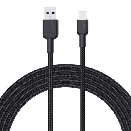 CABO AUKEY CB-NAC2 USB-A PARA USB-C 1,8 M (PRETO)