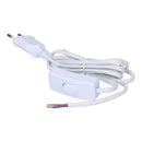 CABO PLANO COM INTERRUPTOR 3A 1,5M 2X0,75MM BRANCO EDM