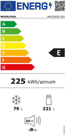 FRIGORÍFICO COMBINADO DE ENCASTRE WHIRLPOOL WHC20D013D1