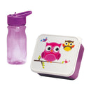 LANCHEIRA INFANTIL COM CANTIL CORUJA 0,85L/0,5L MONDEX