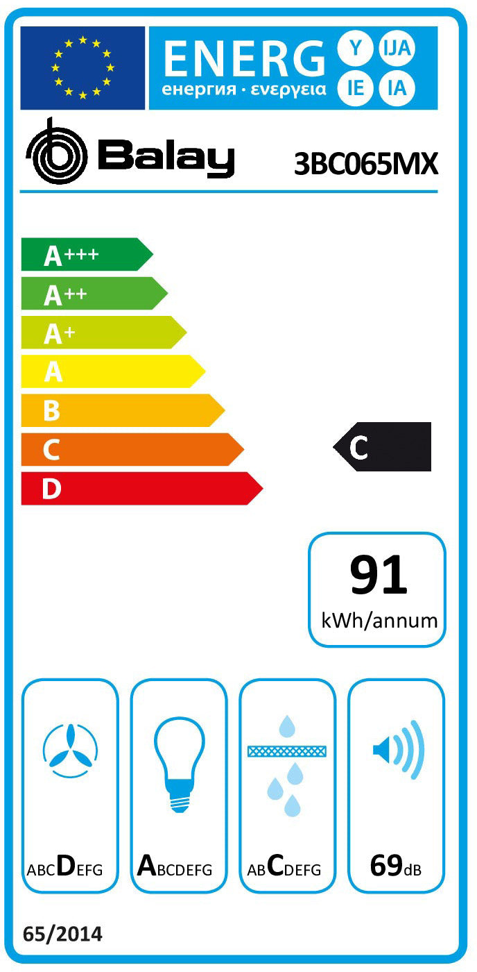 EXAUST BALAY CHAM.60C.3V.IX-3BC065MX