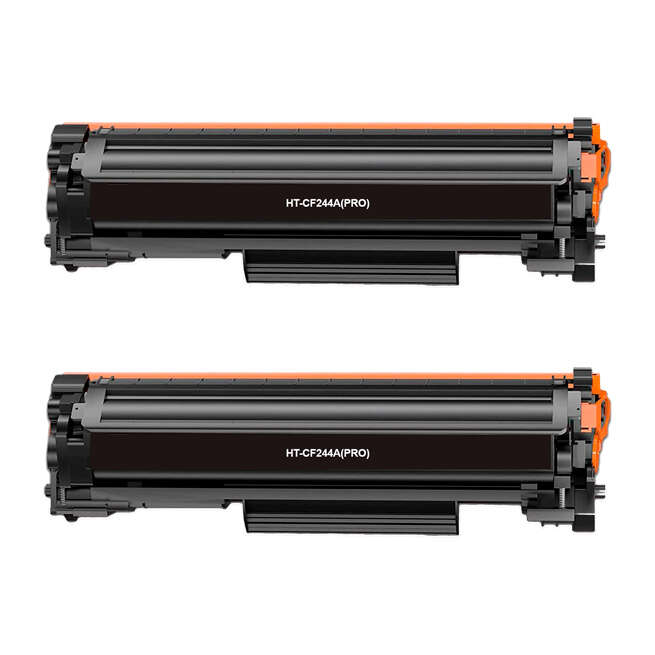 HP CF244A NEGRO PACK DE 2 CARTUCHOS DE TONER GENERICOS - REEMPLAZ