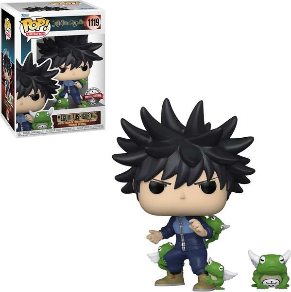 FUNKO POP MEGUMI FUSHIGURO WITH TOADS SPECIAL EDITION - JUJUTSU K