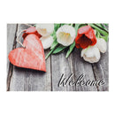TAPETE DE INTERIOR, DECO PRINT, 40 X 60 CM, 100% POLIAMIDA, FLORE