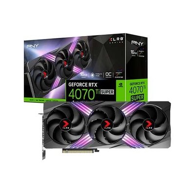 VGA PNY RTX4070TI SUPER 16GB XLR8 GAMING VERTO TRIPLE FAN OVERCLO