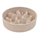 COMEDOURO BAMBU, SLOW, BEGE, 800 ML, Ø17,5 X 17,5 X 5 CM