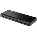 7 PORTS USB 3.0 HUB,DESKTOP,12V2.5A POWER ADAPTER INCLUDED