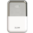 POWERBANK 10000MAH LEOTEC LEPOW22W10WS 22.5W BLANCO Y PLATA INCLU