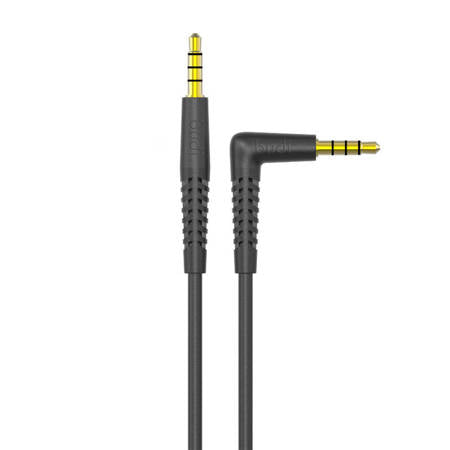 AUX CABLE BUDI, 1.2M (BLACK)