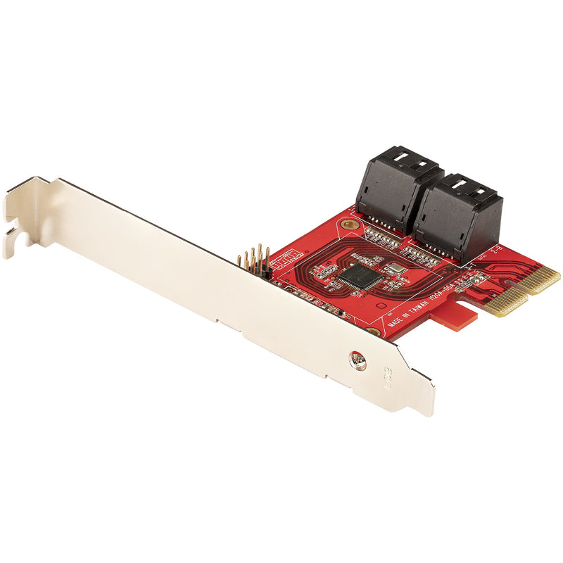 StarTech.com Placa PCIe SATA - Placa de expansão SATA PCIe de 4 p