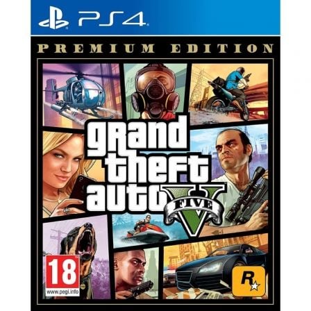 JOGO PARA CONSOLA SONY PS4 GTA V PREMIUM EDITION