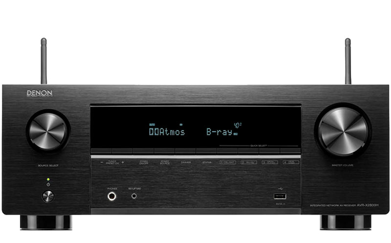 RECETOR DENON AVR-X2800H PRETO