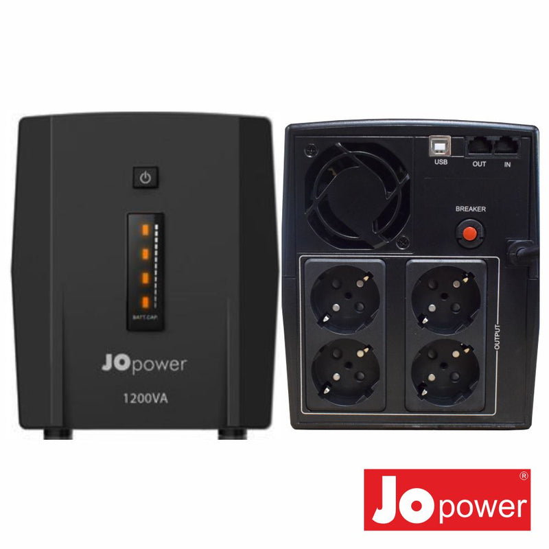 UPS INTERATIVA 1200VA 720W 230V JOPOWER