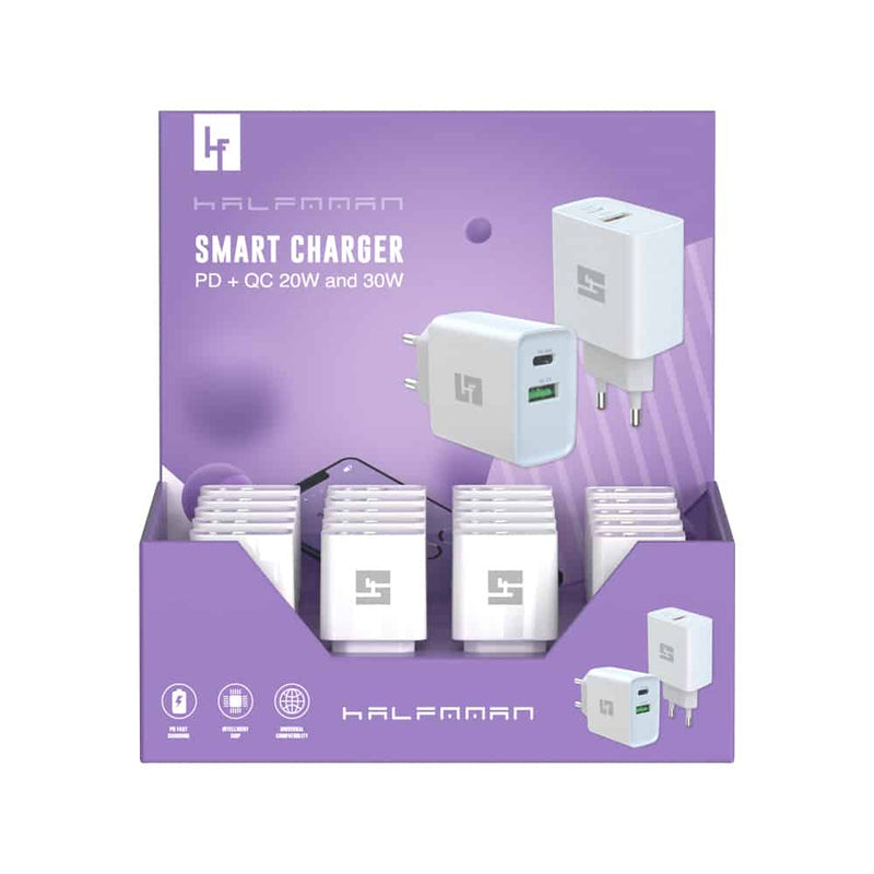 STAND HALFMMAN SMART CHARGER 20UNI (15*20W 5*30W)