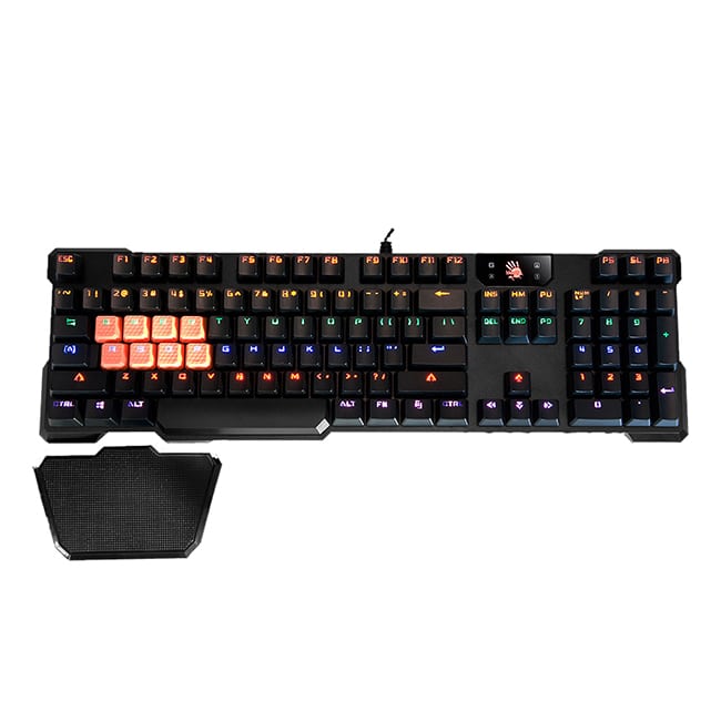 TECLADO GAMING MECANICO BLOODY LIGHT STRIKE B-720 - PRETO