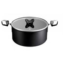 TACHO TEFAL EXCELLENCE INDUÇÃO 24CM + TAMPA VIDRO - G3204602