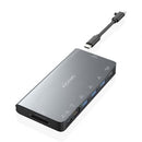AISENS ASUC-8P015-GR base & duplicador de portas Com fios USB 3.2