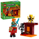 LEGO A BATALHA DA LAVA DO NETHER 21266