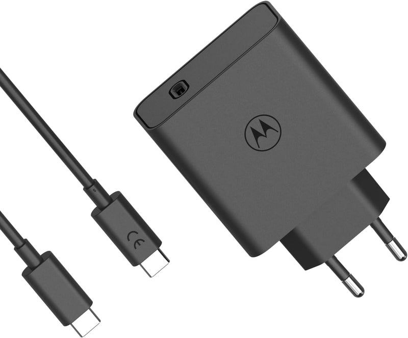 CARGADOR MOTOROLA 1XUSB C DE 125W+CABLE USB C 1M