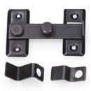 TRANQUETA ALDRAVA REVERSIVEL 8CM ZINCADO PRETO EDM