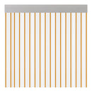 CORTINA PER PORTA MODELO ´´FERRARA´´ TRANSPARENTE MEL 90X210CM