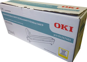 TAMBOR OKI 01247401 AMARELO 20K A 5% - ES8460MFP EXEC SERIES