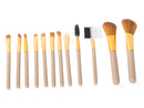 CONJUNTO DE 12 PINCÉIS PARA MAQUILHAGEM