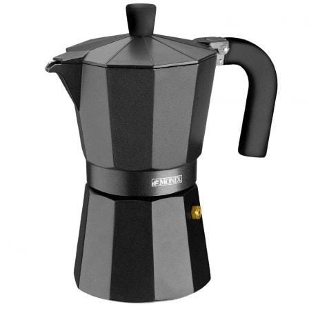 CAFETERA ITALIANA MONIX NOIR M640009 9 TAZAS NEGRA